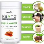 Keto Collagen Protein Powder with MCT Oil - Salted Caramel