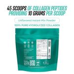 Unflavored Hydrolyzed Collagen Peptides Protein Powder