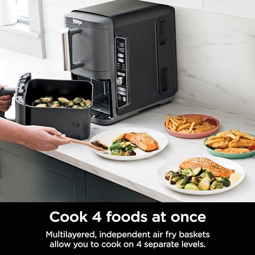 Ninja SL401 DoubleStack XL Air Fryer, 10 QT
