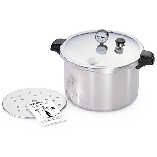 Presto 01755 16-Qt Aluminum Pressure Cooker - Keto