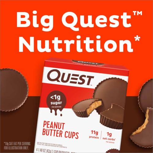 Quest Nutrition Keto-Friendly Peanut Butter Cups, 12 Count