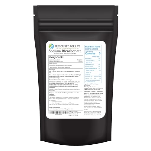 Prescribed For Life, Sodium Bicarbonate (Baking Soda) Powder
