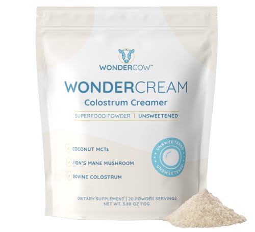 Bovine Colostrum Creamer with Organic Lions Mane for Keto