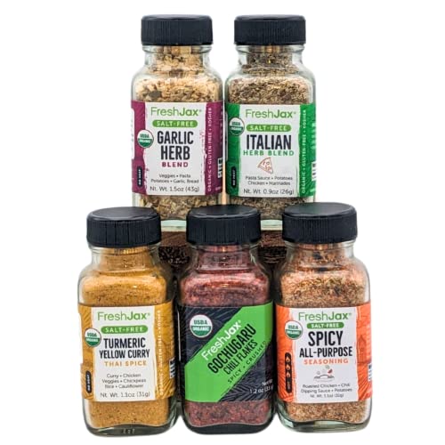 Organic Salt-Free Seasonings Gift Set | Keto-Friendly Spices