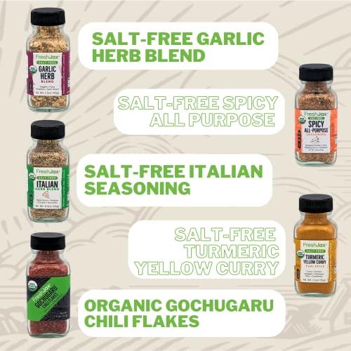 Organic Salt-Free Seasonings Gift Set | Keto-Friendly Spices