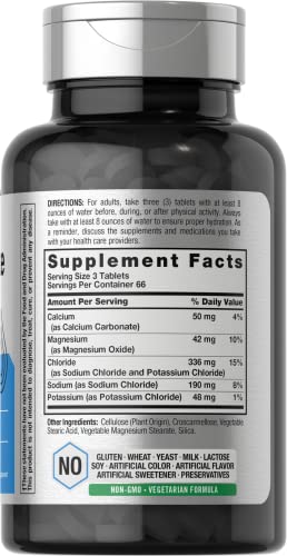 Horbäach Electrolyte Tablets | 200 Count | Keto-Friendly