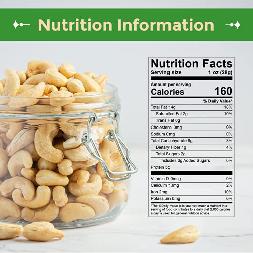 Sincerely Nuts - Raw Cashews: Keto-Friendly & Nutritious