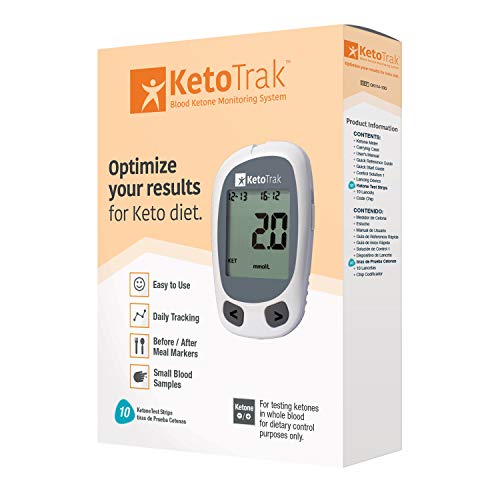 KetoTrak Blood Ketone Testing Kit: Optimize Keto Results