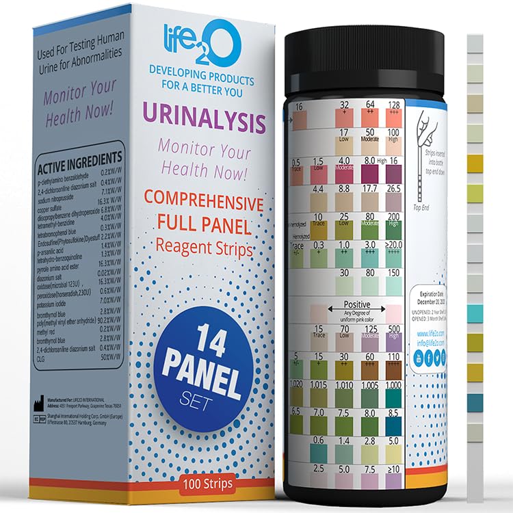 Keto Urinalysis Test Strips 100ct, Testing Kit