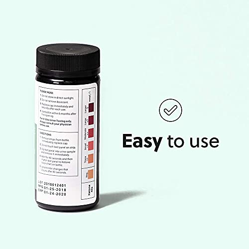Keto Test Strips - Ketone Testing Kit, 100 CT