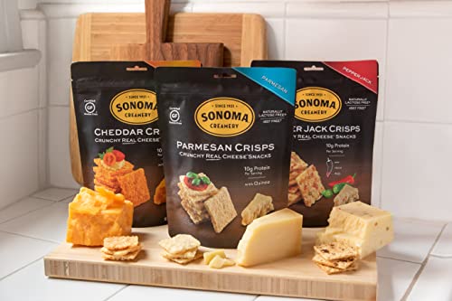 Sonoma Creamery Pepper Jack Cheese Crisps - 10 oz