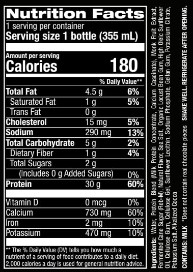 Jocko Mölk Keto Protein Shakes – Naturally Flavored, 30g Protein