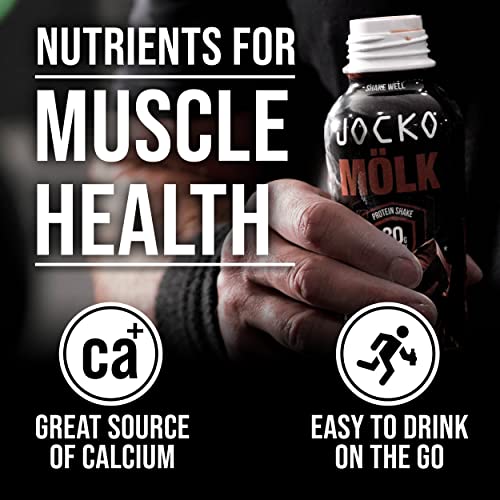 Jocko Mölk Keto Protein Shakes – Naturally Flavored, 30g Protein