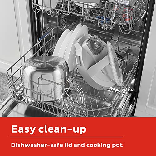 Whisper Quiet 9-in-1 Instant Pot, 8-Quart Stainless Steel