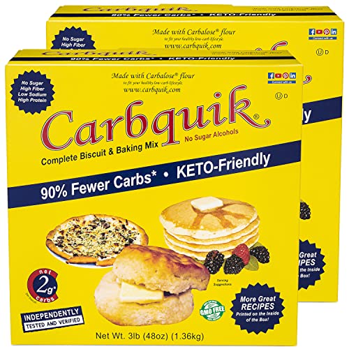Keto-Friendly Carbquik Mix for Pancakes, Biscuits, Pizza
