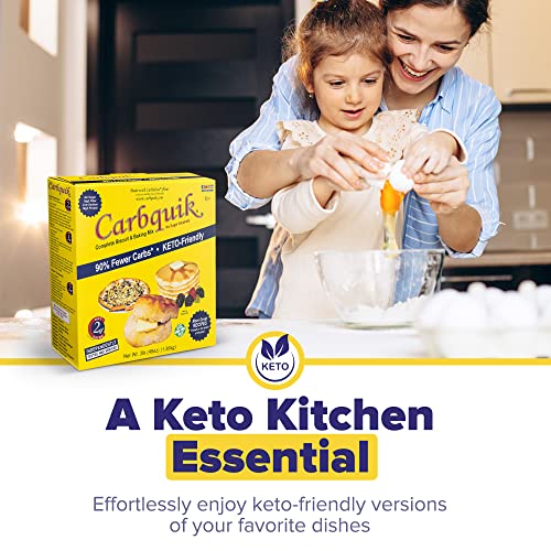 Keto-Friendly Carbquik Mix for Pancakes, Biscuits, Pizza