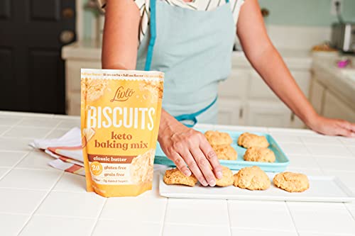 Delicious Keto Biscuit & Bread Mix - Gluten Free, 2g Net Carbs