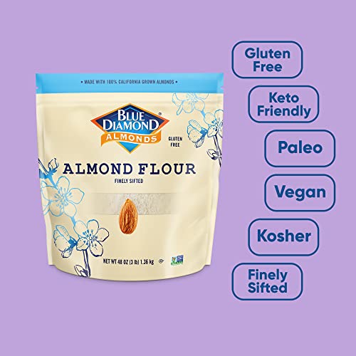 Blue Diamond Gluten-Free Almond Flour, Blanched, 48 oz