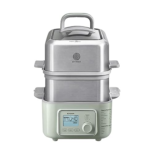 BUYDEEM G563-A501 Electric Food Steamer for Keto Diets