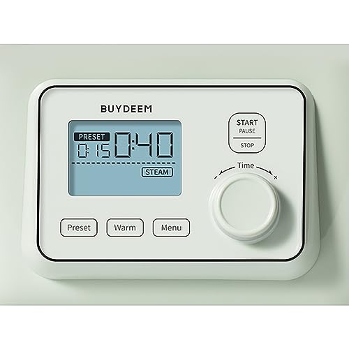 BUYDEEM G563-A501 Electric Food Steamer for Keto Diets