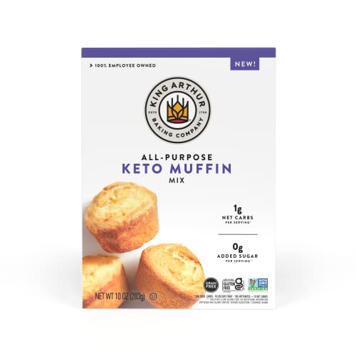 Keto-Friendly King Arthur Muffin Mix, 1g Carbs