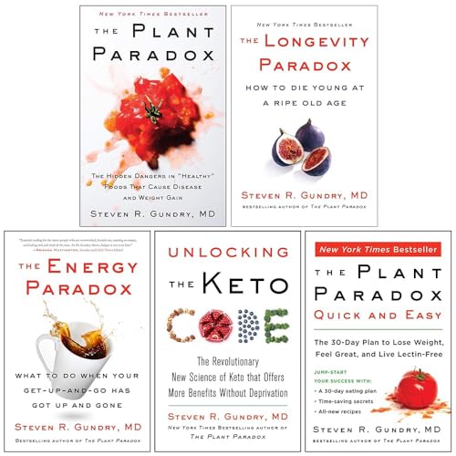 Dr. Gundry Keto Diet Book Collection Set