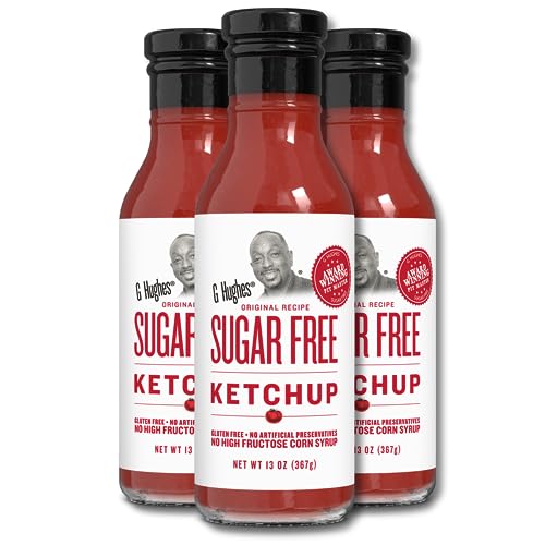 G Hughes Keto-Friendly Sugar-Free Ketchup - 13 Oz