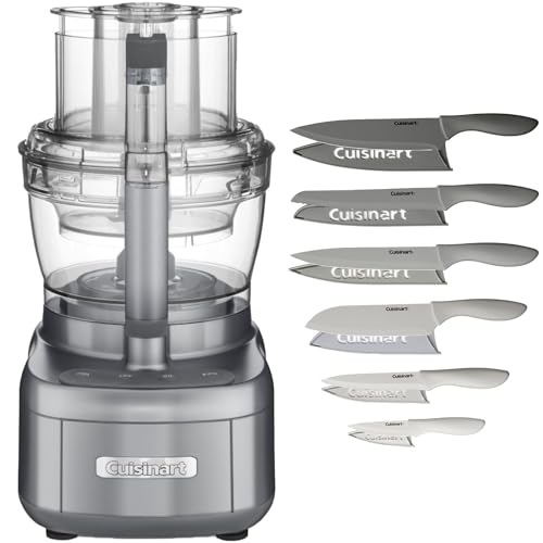 Cuisinart Elemental Food Processor & Knife Set Bundle