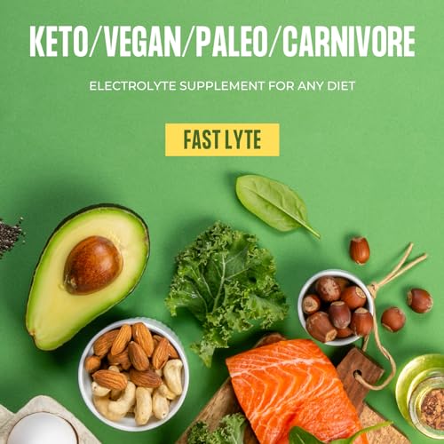 Natural No-Sugar Electrolytes Powder for Keto Diet & Vegan