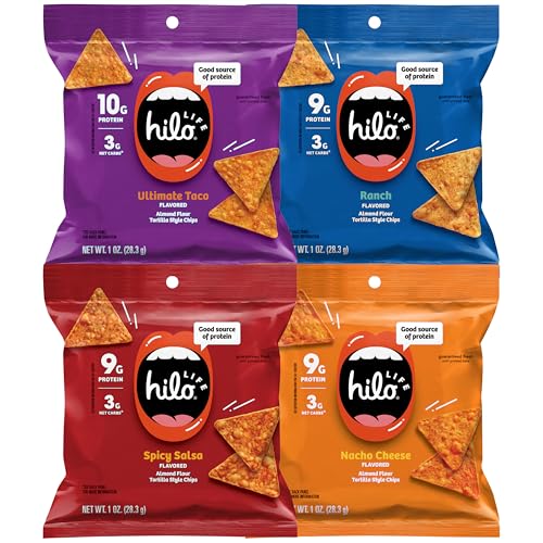 Hilo Life Keto-Friendly Tortilla Chip Snack Variety Pack