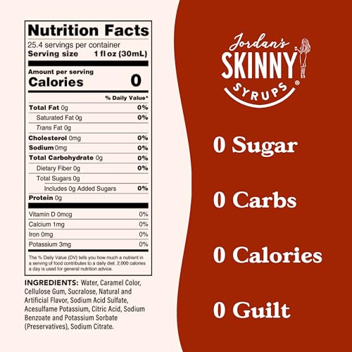 Skinny Syrups Sugar Free Keto Coffee Syrup