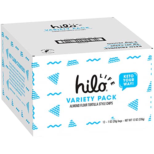Hilo Life Keto-Friendly Tortilla Chip Snack Variety Pack
