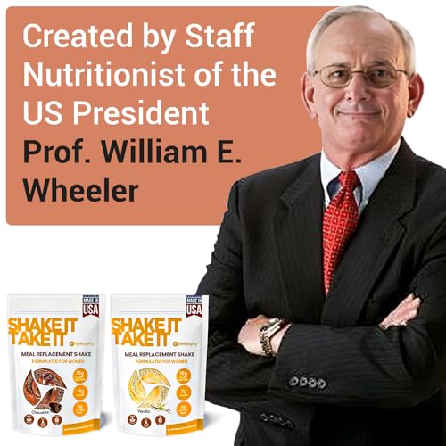 Vanilla Keto Meal Replacement Shake for Women, 16.9oz