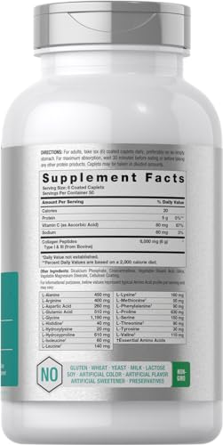 Horbäach Collagen Peptides 6000mg with Vitamin C