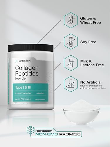 7oz Hydrolyzed Collagen Powder | Type I & III
