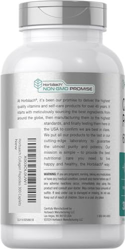 Horbäach Collagen Peptides 6000mg with Vitamin C