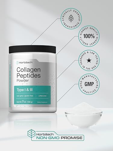 7oz Hydrolyzed Collagen Powder | Type I & III