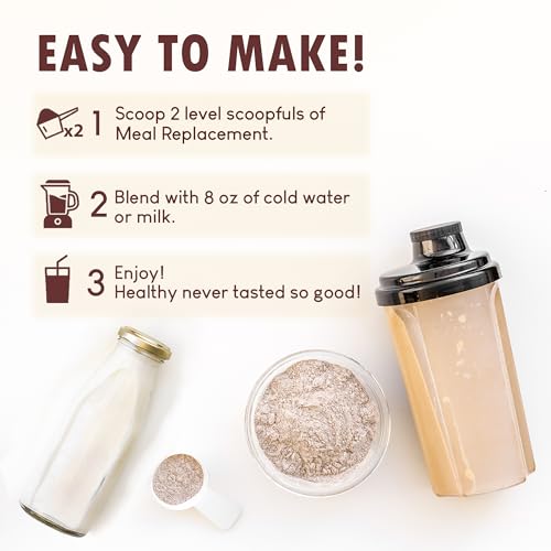 Vanilla Keto Meal Replacement Shake for Women, 16.9oz
