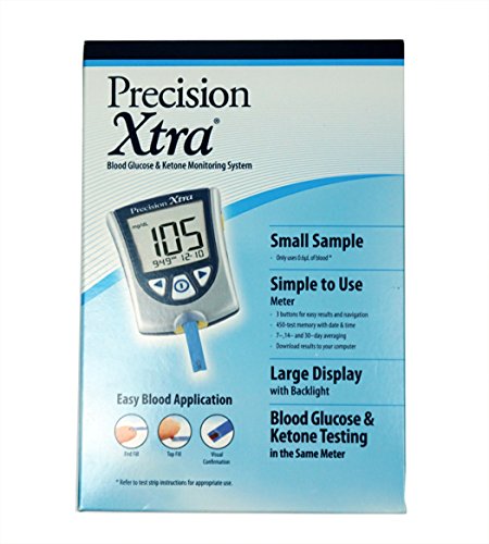 Keto Precision Xtra Monitoring Kit + Test Strips