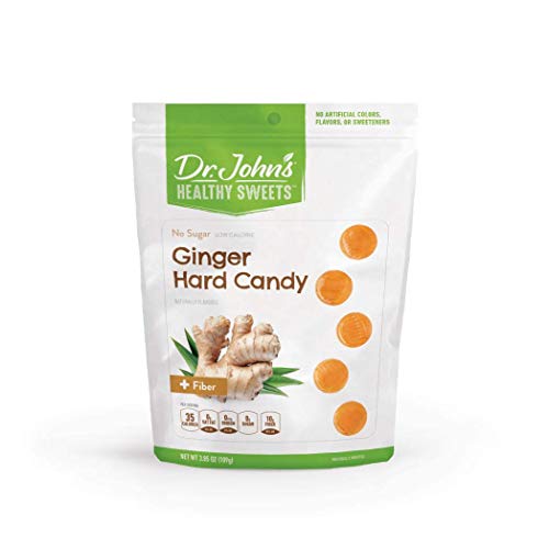 Keto-Friendly Ginger Hard Candy, Zero Sugar, 24 Count