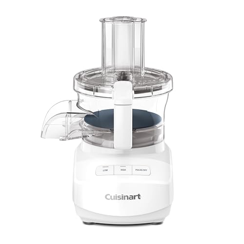 Keto-Friendly Food Processor with Various Attachments (White)