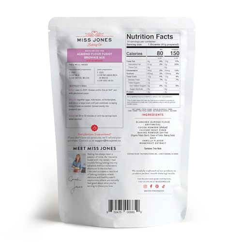 Keto Brownie Mix - Gluten Free, Low Carb, Naturally Sweetened