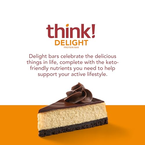 think! Keto Protein Bars, Low Carb Snack, Gluten Free