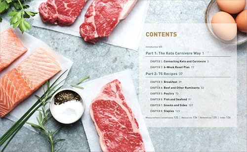 Keto Carnivore Cookbook with Low-Carb Recipes and Tips