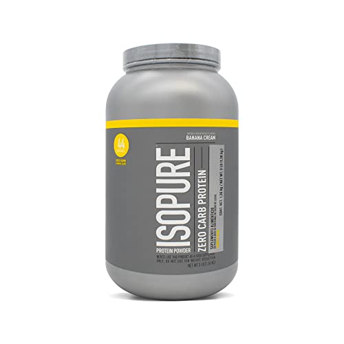 Isopure Banana Cream 100% Whey Protein Isolate 3lb