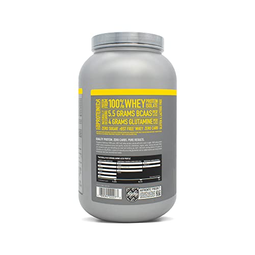 Isopure Banana Cream 100% Whey Protein Isolate 3lb