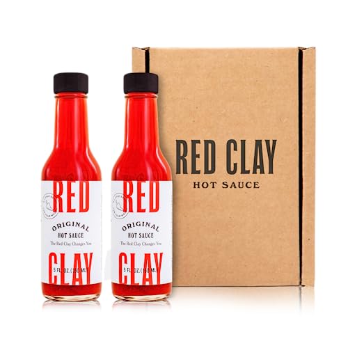 Red Clay Hot Sauce: Keto-Friendly Southern Condiment (2pk)