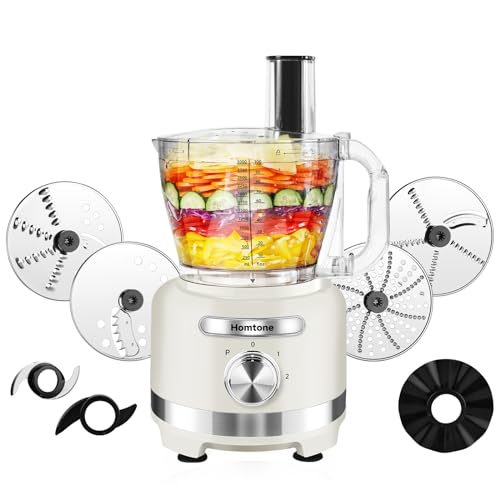 16-Cup Keto Food Processor with 7 Blades, 9 Functions