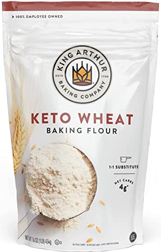King Arthur, Keto Wheat Flour Blend, 1-to-1 Substitute
