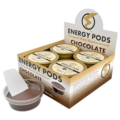 Chocolate Energy Pods: Keto-Friendly Snack Fudge, 10g Protein